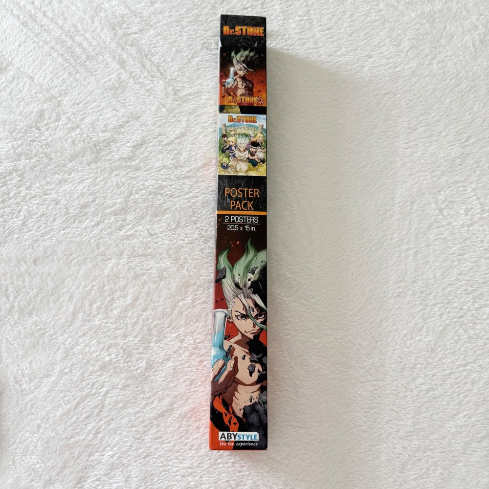 Dr Stone Poster Pack 2 High Quality Gloss Prints 15x20.5 ABYstyle Senku Ishigami